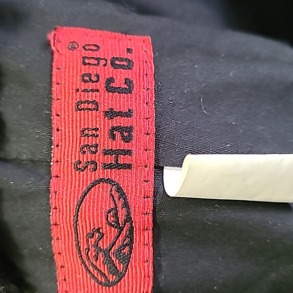 VINTAGE BLACK WITH TASSELS SAN DIEGO HAT CO. - Picture 3 of 4